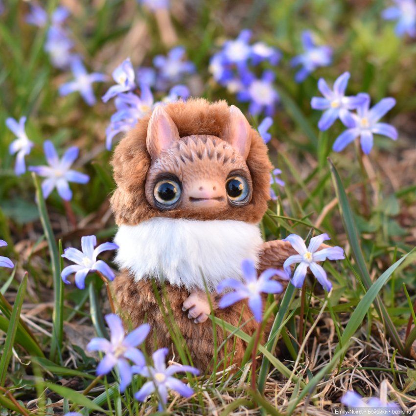 Первые цветы — Домашние фото авторских игрушек: Тедди (фото 5)