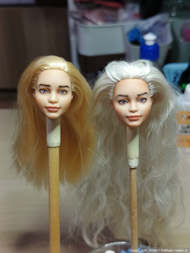 Две Дейнерис — ООАК и кастом Барби (Barbie): репейнт (фото 6)