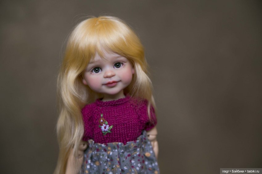 Весенняя девочка ООАК Паола (фото 7)