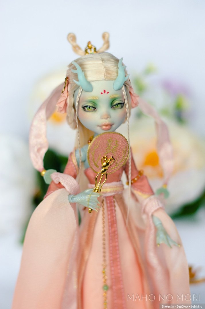 Китайская Дева Дракон — ООАК Monster High и Ever After High: репейнт (фото 2)