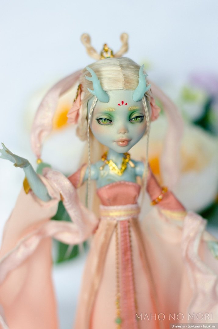 Китайская Дева Дракон — ООАК Monster High и Ever After High: репейнт (фото 5)