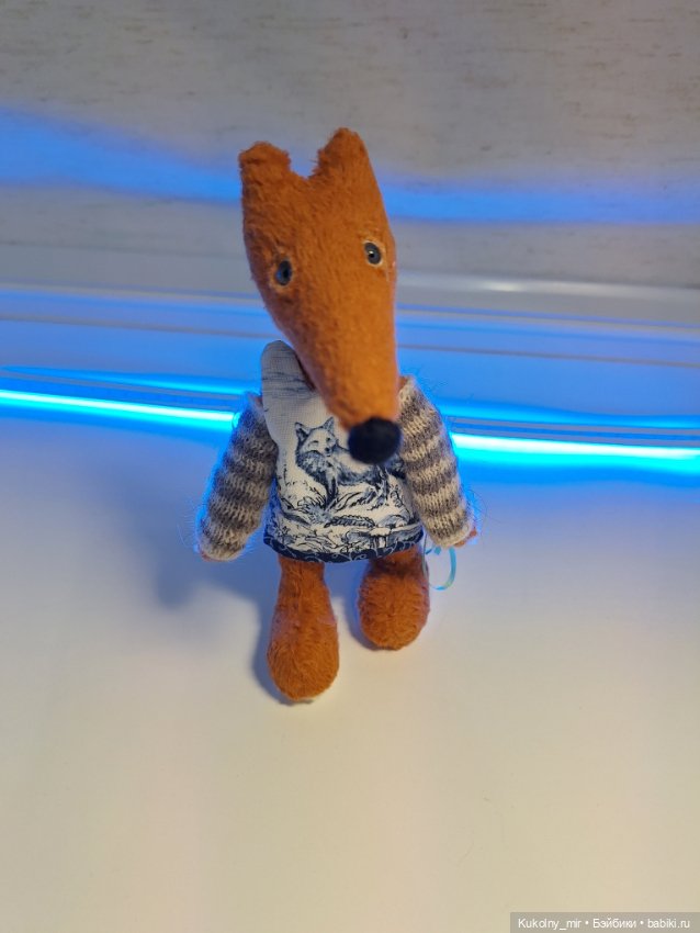 Лиса - перфекционистка — Авторские мишки Тедди и друзья: фото (фото 4)