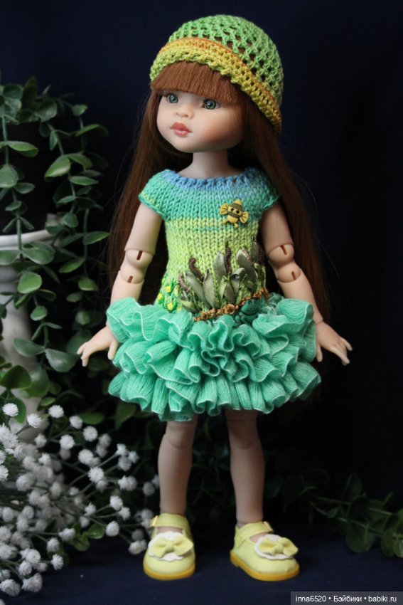 Девочки-цветочки — Одежда и обувь для кукол своими руками: фото