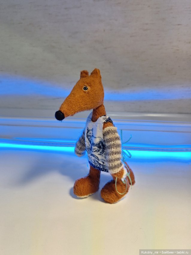 Лиса - перфекционистка — Авторские мишки Тедди и друзья: фото (фото 3)