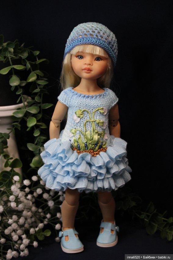 Девочки-цветочки — Одежда и обувь для кукол своими руками: фото (фото 6)