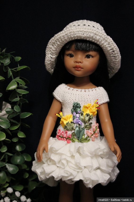 Девочки-цветочки — Одежда и обувь для кукол своими руками: фото (фото 10)