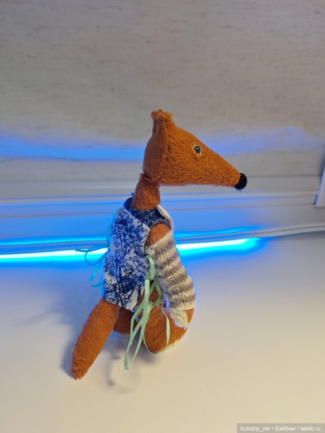 Лиса - перфекционистка — Авторские мишки Тедди и друзья: фото (фото 5)