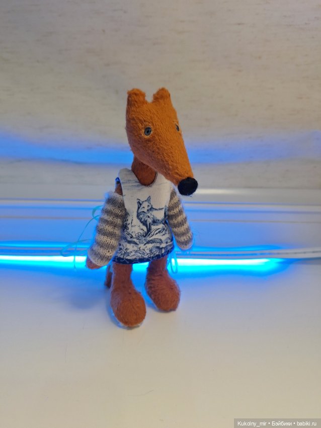 Лиса - перфекционистка — Авторские мишки Тедди и друзья: фото