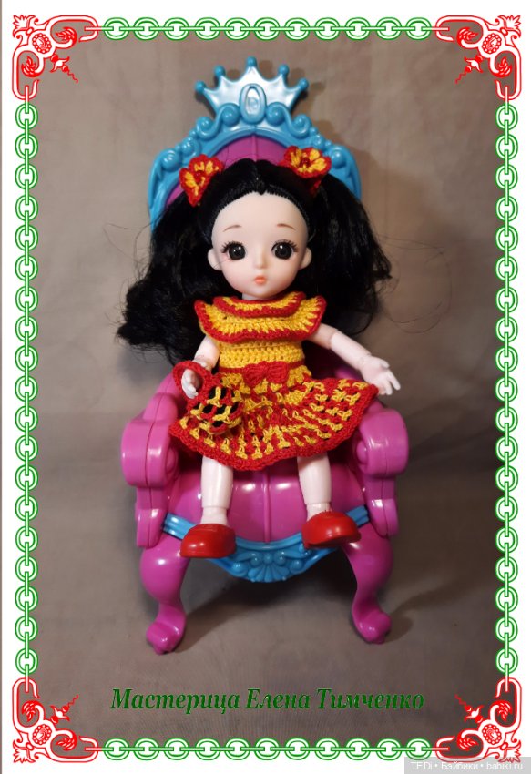 Моя малышня в нарядах по МК "Аристократка"