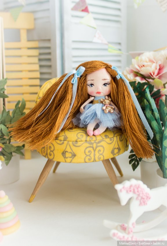 ⭐⭐⭐ Кукла — брошь Анна ⭐⭐⭐