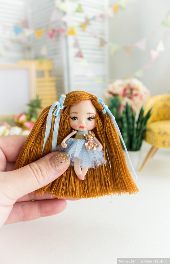 ⭐⭐⭐ Кукла — брошь Анна ⭐⭐⭐