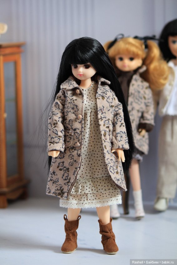 Коллекция одежды на небольших девочек "Шоколад и молоко" (фото 4)