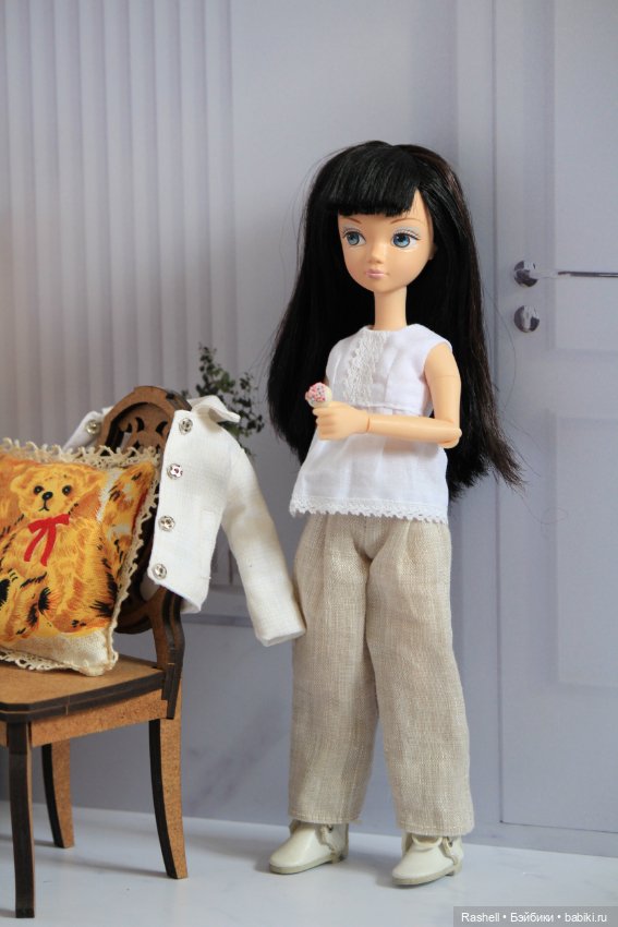 Коллекция одежды на небольших девочек "Шоколад и молоко" (фото 9)