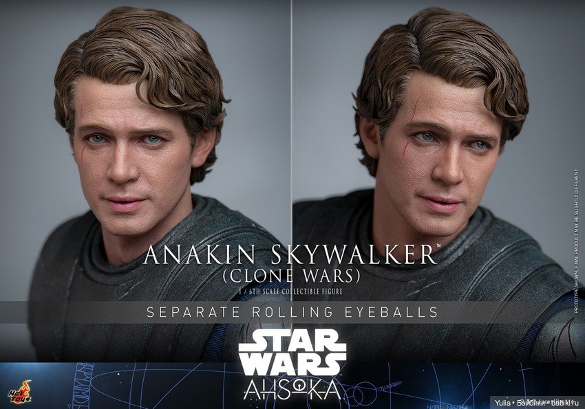 Hot Toys - фигуркf Энакина Скайуокера по мотивам сериала «Асока»