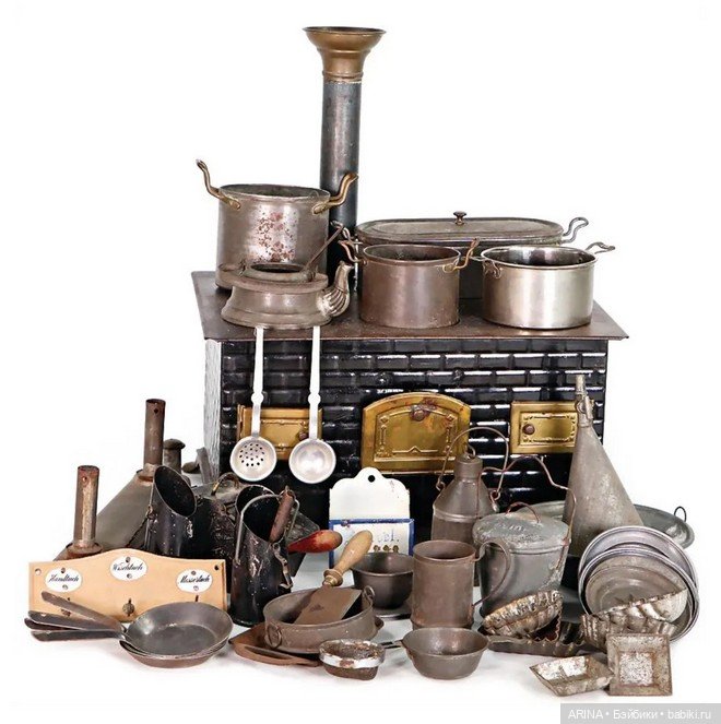 Винтажные игрушечные кухонные плиты (фото 3)