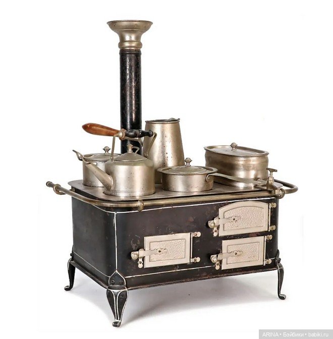 Винтажные игрушечные кухонные плиты (фото 8)