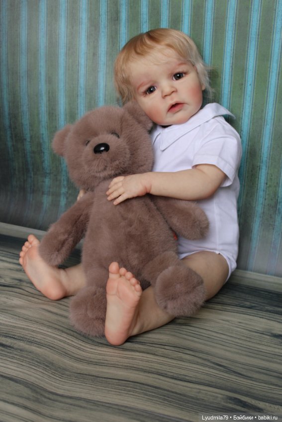 Малыш реборн Сэнди — Куклы Реборн (Reborn): работы мастеров (фото 9)