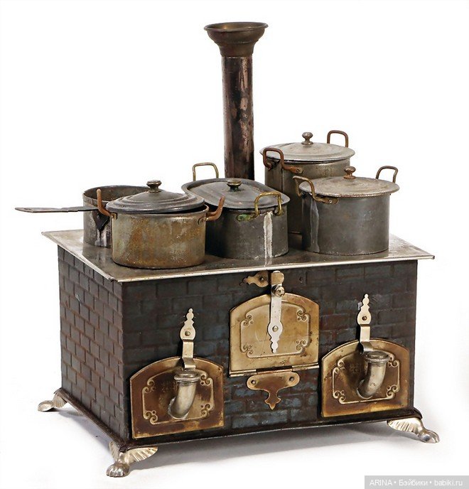 Винтажные игрушечные кухонные плиты (фото 6)
