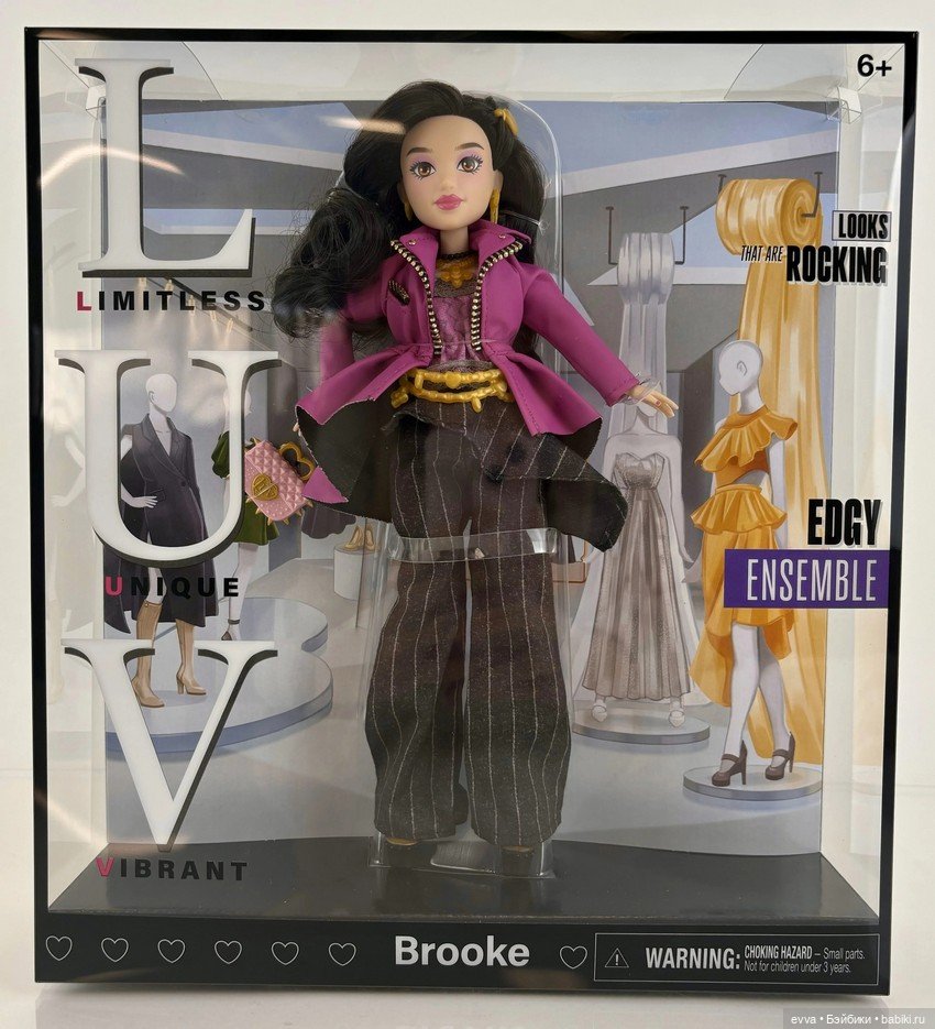 Промофото кукол "L.U.V. Dolls" от Far Out Toys (фото 4)