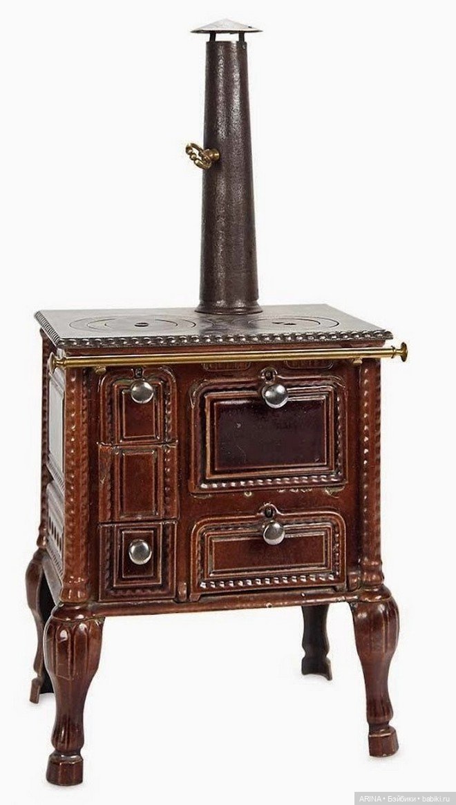 Винтажные игрушечные кухонные плиты