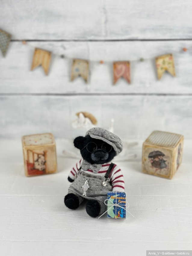 Тедди мишка Пьер — Авторские мишки Тедди и друзья: фото