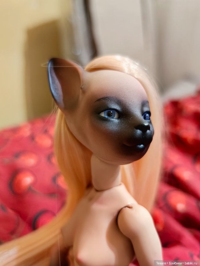 Кошка, которая делает кусь