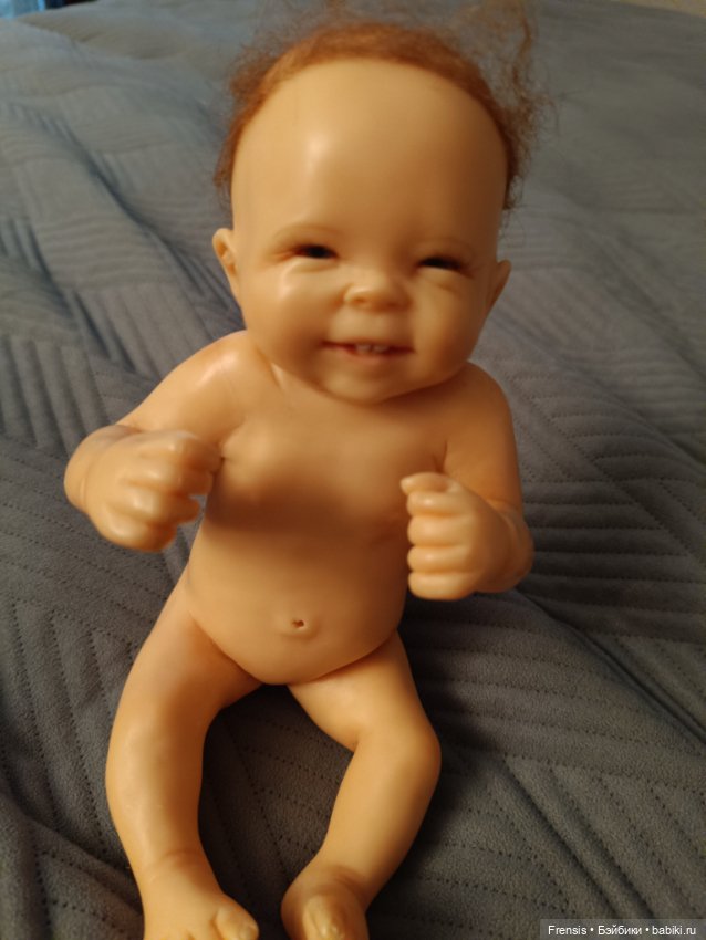 Малыш Laura Lee Wambach. Как поменять волосики (фото 7)