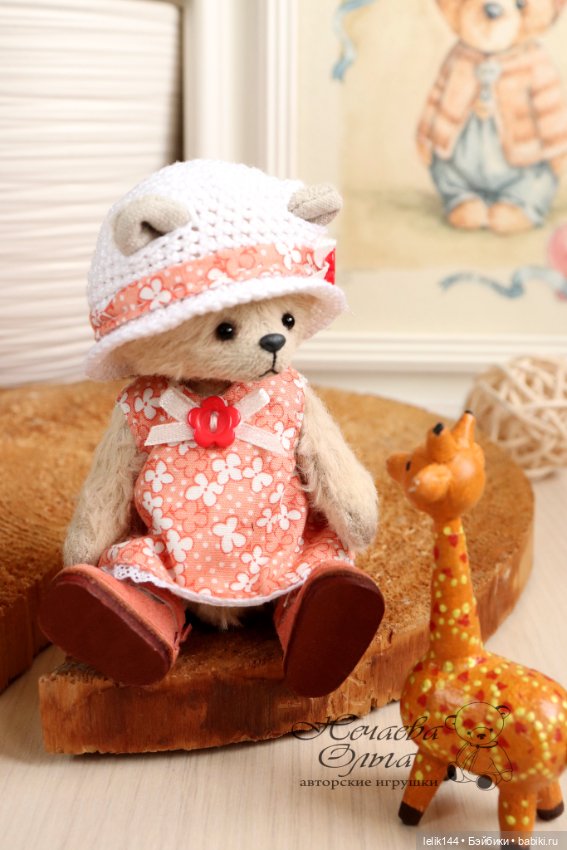 Мишка- малышка Мэгги — Авторские мишки Тедди и друзья: фото (фото 4)