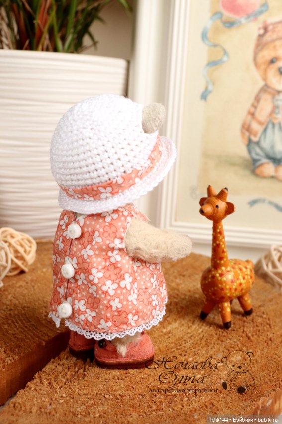 Мишка- малышка Мэгги — Авторские мишки Тедди и друзья: фото (фото 5)