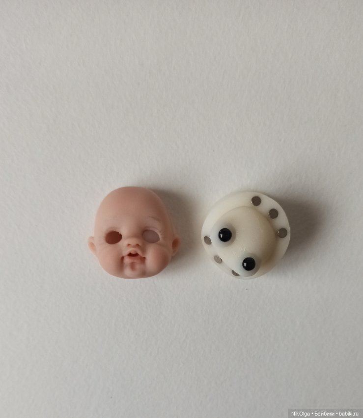 Слепила Мультяшку на болванке для ob11