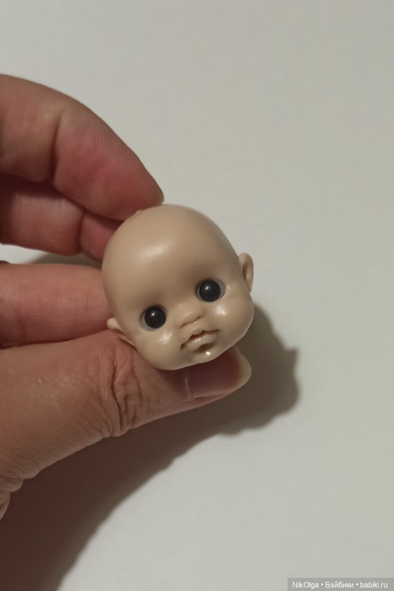 Слепила Мультяшку на болванке для ob11 (фото 6)