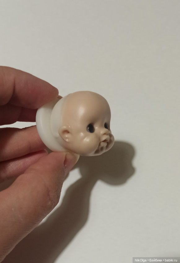 Слепила Мультяшку на болванке для ob11 (фото 7)