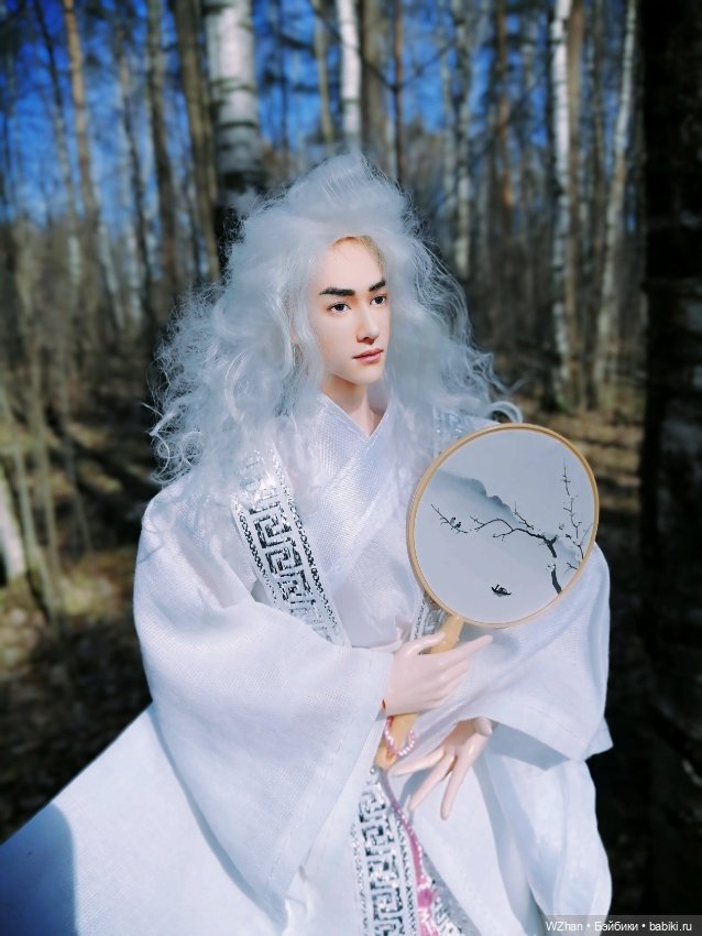 Белое облачко Ло ЮньСи — Портретные куклы знаменитостей: звезды кино