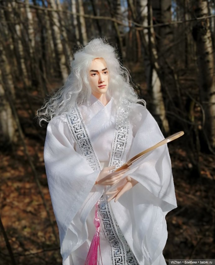 Белое облачко Ло ЮньСи — Портретные куклы знаменитостей: звезды кино (фото 7)