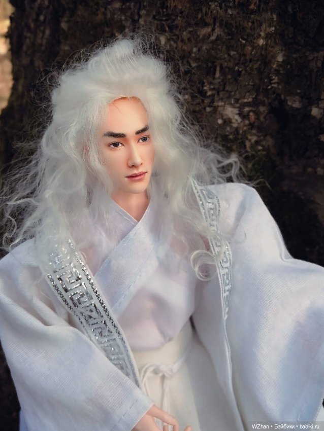Белое облачко Ло ЮньСи — Портретные куклы знаменитостей: звезды кино (фото 10)