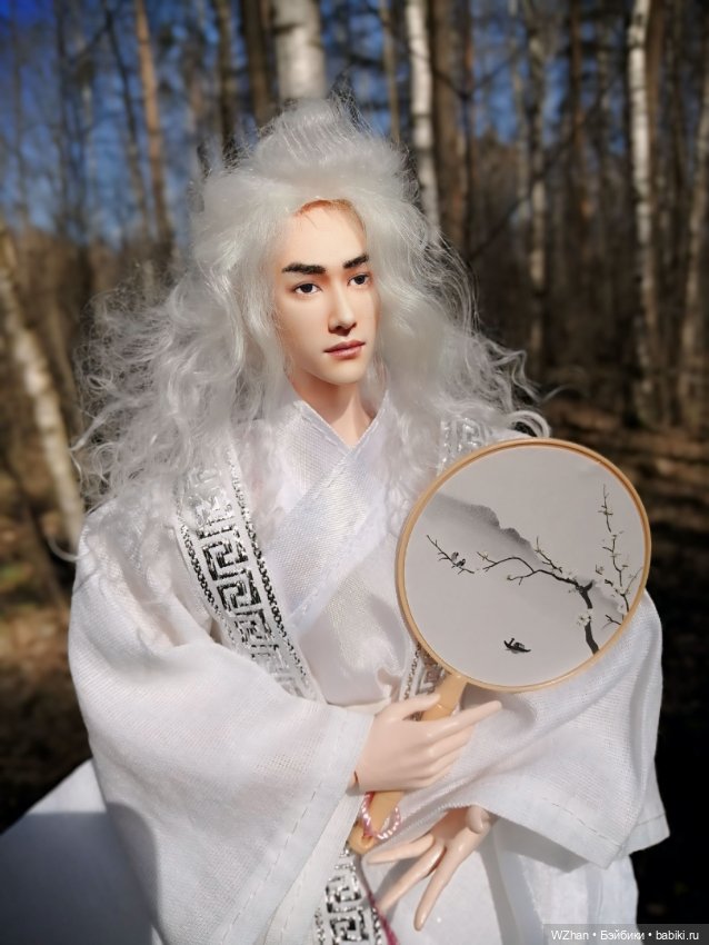 Белое облачко Ло ЮньСи — Портретные куклы знаменитостей: звезды кино