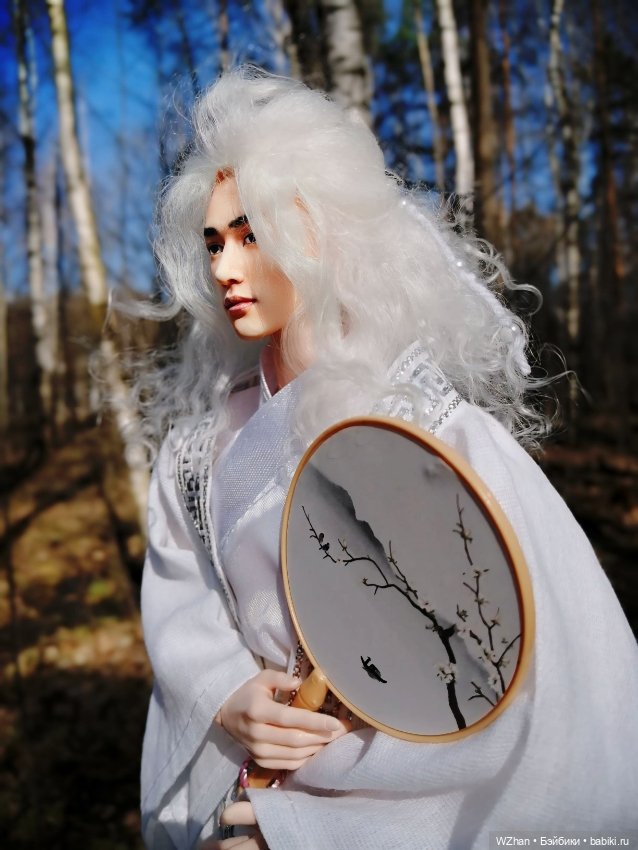 Белое облачко Ло ЮньСи — Портретные куклы знаменитостей: звезды кино (фото 5)