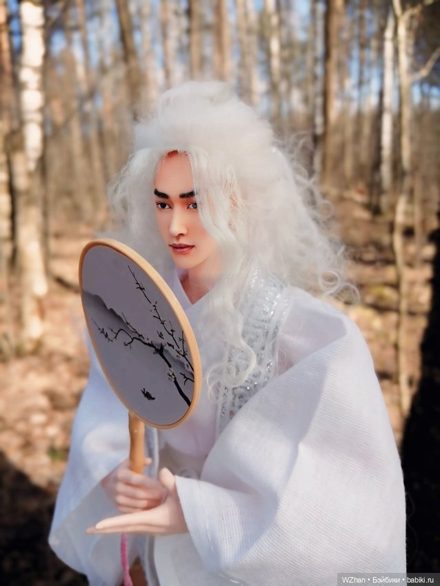 Белое облачко Ло ЮньСи — Портретные куклы знаменитостей: звезды кино (фото 3)