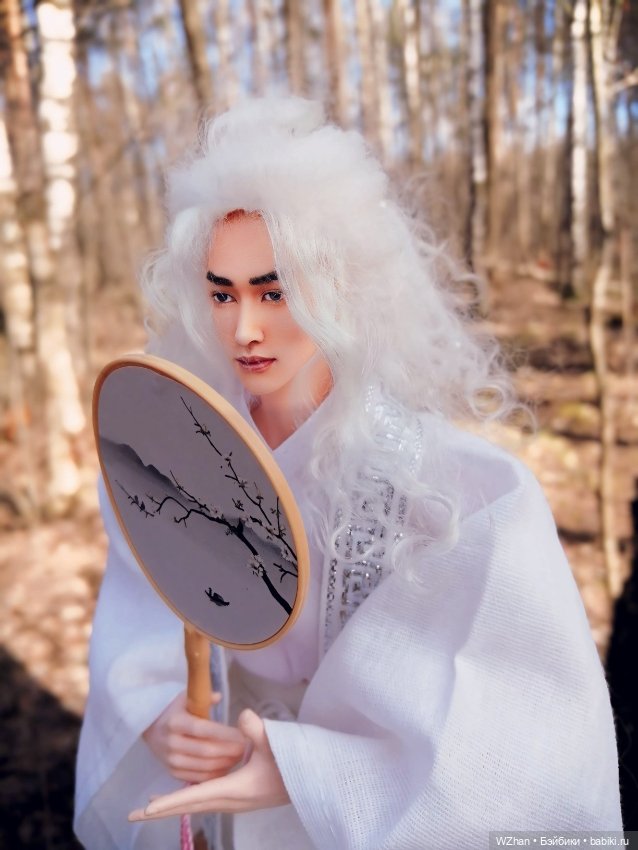 Белое облачко Ло ЮньСи — Портретные куклы знаменитостей: звезды кино