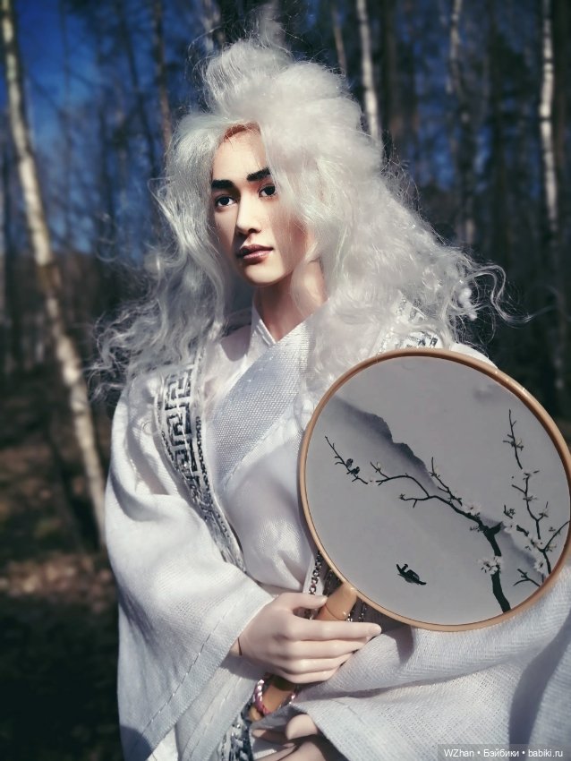 Белое облачко Ло ЮньСи — Портретные куклы знаменитостей: звезды кино (фото 9)