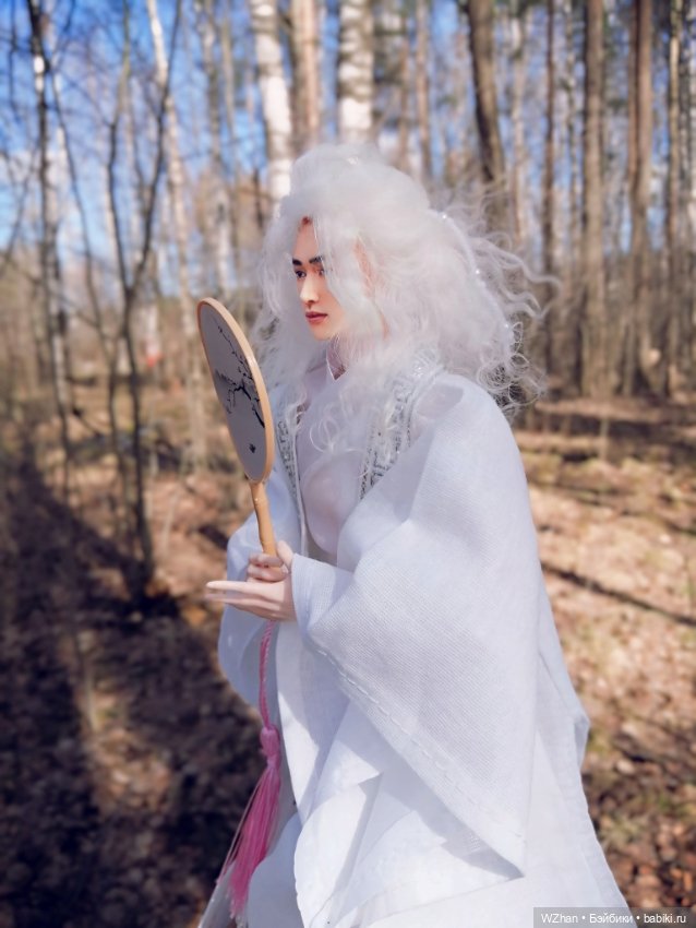 Белое облачко Ло ЮньСи — Портретные куклы знаменитостей: звезды кино (фото 8)