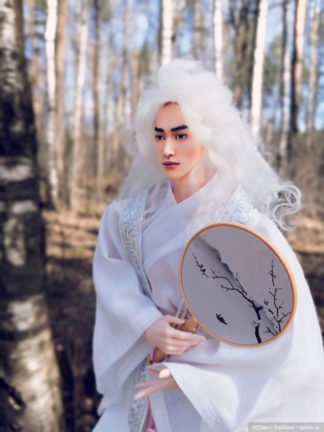 Белое облачко Ло ЮньСи — Портретные куклы знаменитостей: звезды кино (фото 2)