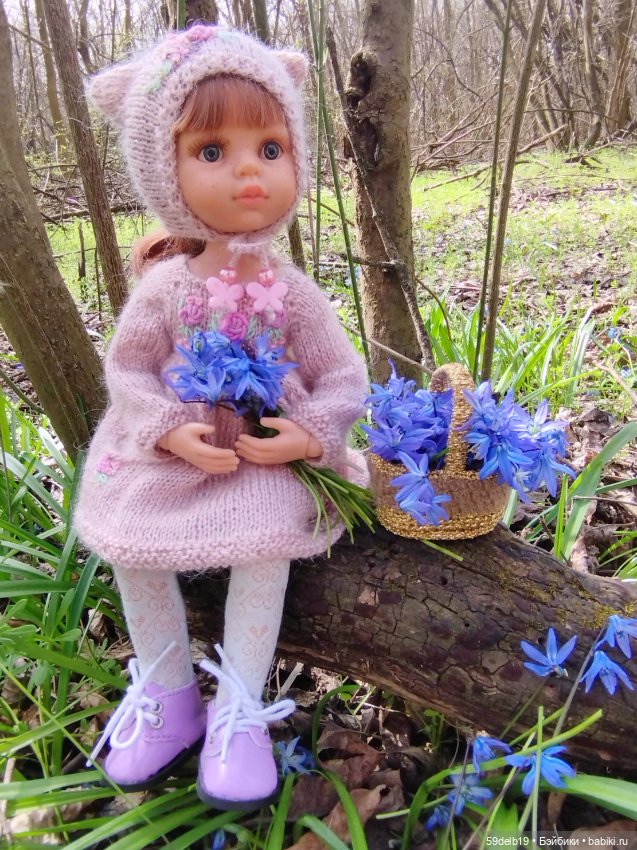 Как Маруся в лесу собирала пролески