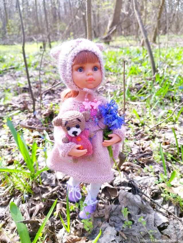 Как Маруся в лесу собирала пролески