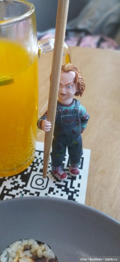 Весенняя прогулка с Чаки — Коллекционные экшн (фото 9)