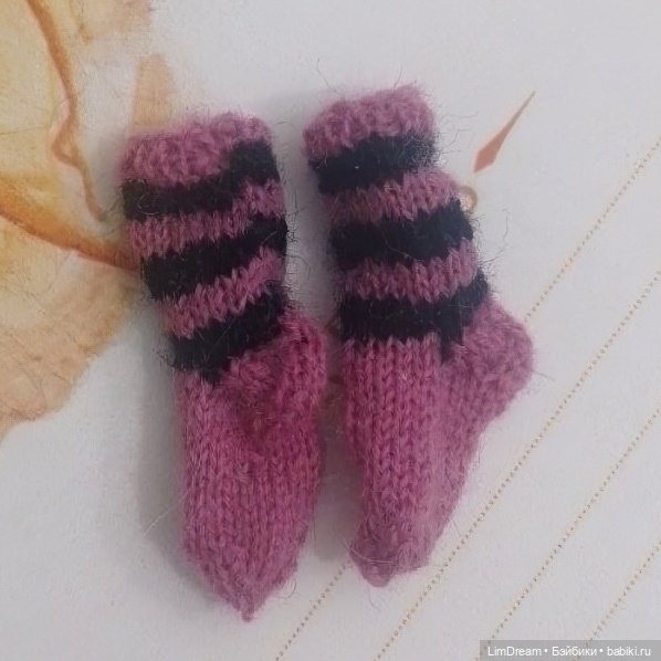 МК: носки для Barbie, Интегрити и аналогичных кукол