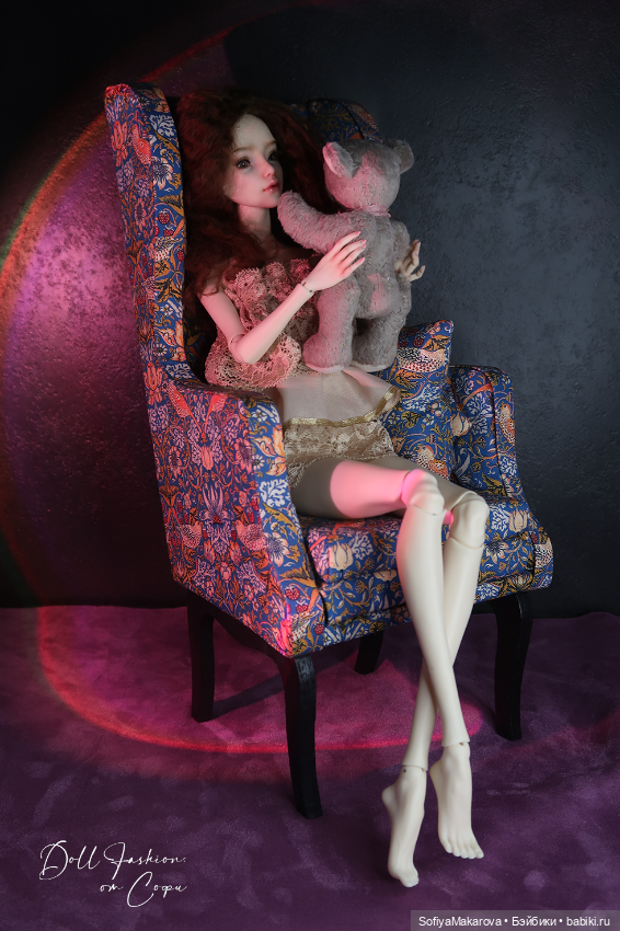 Винтажные кресла и диваны для кукол (фото 6)