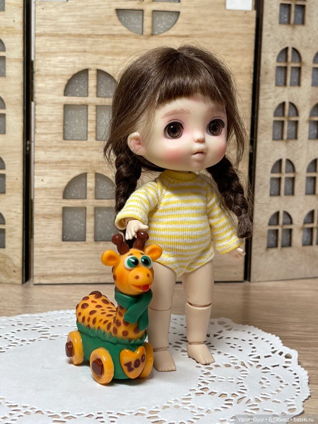 История о том, как родился забавный жирафик zoo для куколки