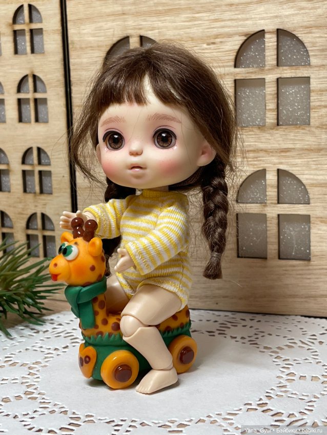 История о том, как родился забавный жирафик zoo для куколки (фото 3)