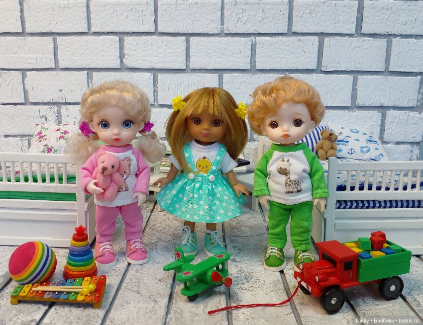 Пополнение в нашей семейке баболиков и общее фото малышей